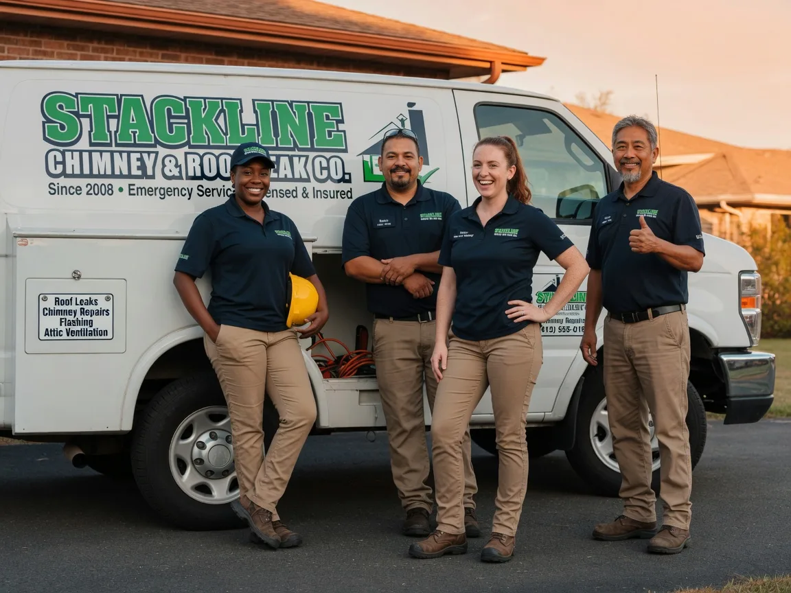 Chimney flashing repair company in Troy, OH